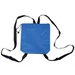 Microfiber beach towel with built-in drawstring bag | https://www.bestnamebadges.com