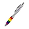 Rainbow Grip Pen | https://www.bestnamebadges.com
