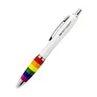 Rainbow Grip Pen | https://www.bestnamebadges.com