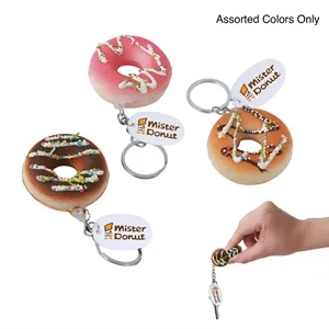 Squishy Donut Keychain