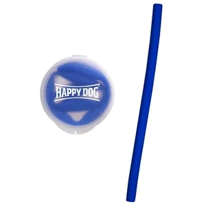 Silicone Straw w/ Case