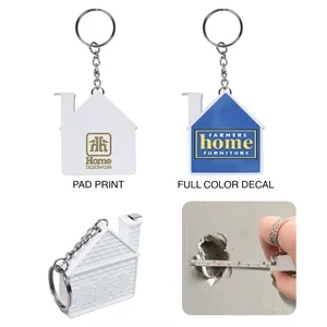 House Tape Measure Keychain