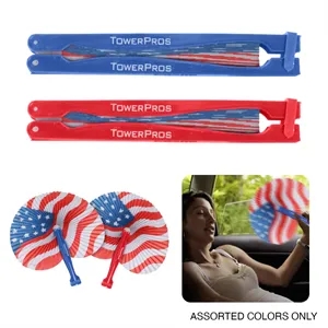 Patriotic Paper Fan