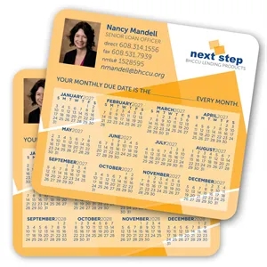 Double Sided Calendar Magnet