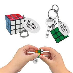 Puzzle Cube Keychain