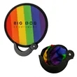 Rainbow Fan | https://www.bestnamebadges.com