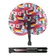 Flag Paper Fan | https://www.bestnamebadges.com