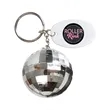Disco Ball Keychain | https://www.bestnamebadges.com