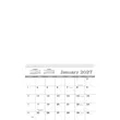 Triumph® Calendars Custom Single Image Appointment Calendar | https://www.bestnamebadges.com