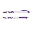 Ribbon Grip Pen | https://www.bestnamebadges.com