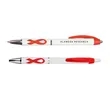 Ribbon Grip Pen | https://www.bestnamebadges.com