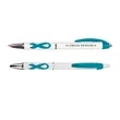 Ribbon Grip Pen | https://www.bestnamebadges.com