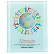 JAFFA® Radiant Trillinnium Award Plaque-8"x10" | https://www.bestnamebadges.com