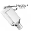 Duo Defense Sanitizer & Lip Balm Clip | https://www.bestnamebadges.com