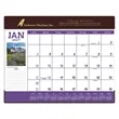Triumph® Calendars Scenic Desk Pad | https://www.bestnamebadges.com