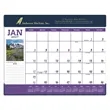 Triumph® Calendars Scenic Desk Pad | https://www.bestnamebadges.com