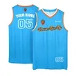 Custom Performance Personalized Basketball Jersey | https://www.bestnamebadges.com