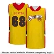 Custom Performance Personalized Basketball Jersey | https://www.bestnamebadges.com