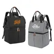 Deluxe Dual Compartment Insulated Cooler Backpack | https://www.bestnamebadges.com