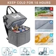 Deluxe Dual Compartment Insulated Cooler Backpack | https://www.bestnamebadges.com