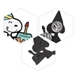 Custom Shape Zinc Alloy Soft Enamel Lapel Pin | https://www.bestnamebadges.com