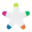 5 In 1 Star Shape Highlighters Marker Pens | https://www.bestnamebadges.com