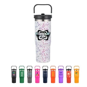 Oreno 30 oz Stainless Steel/Polypropylene Travel Tumbler