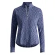 Zero Restriction Women's Shae Quarter-Zip Mock Pullover | https://www.bestnamebadges.com
