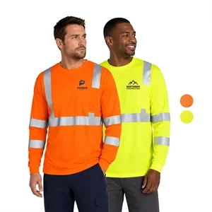 Hi Viz Class 3 170gsm Cotton Knitted Safety Pocket T-Shirt