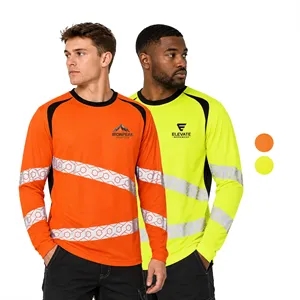 Class 3 Hi Viz Segmented Tape Safety T-Shirt