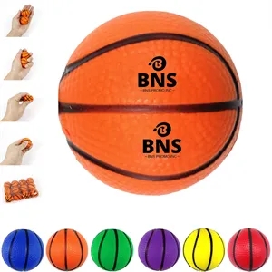 1 9/16'' Premium Pu Foam Basketball Stress Reliever