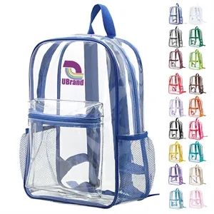Stadium Approved Clear PVC Transparent Backpack