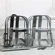 Stadium Approved Clear PVC Transparent Backpack | https://www.bestnamebadges.com