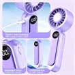 Customizable Mini USB Handheld Fan | https://www.bestnamebadges.com