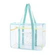 Transparent PVC Beach Tote Bag | https://www.bestnamebadges.com