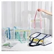 Transparent PVC Beach Tote Bag | https://www.bestnamebadges.com