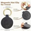 PU Leather Magnetic Hat Clip | https://www.bestnamebadges.com
