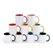 11 oz. Two-tone Ceramic Mugs | https://www.bestnamebadges.com