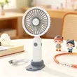 Rechargeable Portable Silent Desktop Mini USB Fan | https://www.bestnamebadges.com