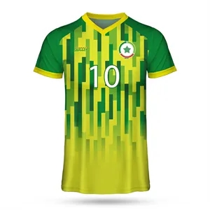 Custom Performance Personalized Rib Neck Soccer Jersey