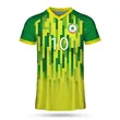 Custom Performance Personalized Rib Neck Soccer Jersey | https://www.bestnamebadges.com
