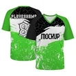 Custom Performance Personalized Rib Neck Soccer Jersey | https://www.bestnamebadges.com