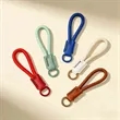 Durable Leather Woven Keychain | https://www.bestnamebadges.com
