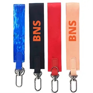 Custom Multi-Function Nylon Keychain Lanyard