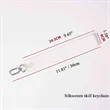 Custom Multi-Function Nylon Keychain Lanyard | https://www.bestnamebadges.com