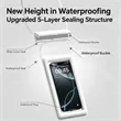 Touchscreen Waterproof Pouch for outdoor activities | https://www.bestnamebadges.com
