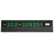Automobile Temporary Parking Phone Card | https://www.bestnamebadges.com