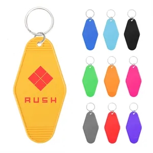 Plastic Hotel Keychain Motel Key Tag