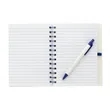 Good Value™ BoC Recycled Paper Spiral Notebook with Pen | https://www.bestnamebadges.com