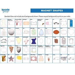 Good Value™ 20 Mil Medium Stock Shape Magnet